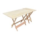 Ver imagem 1 de Conjunto de Mesa 120x70 com Mesa Aparador - sem Pintura