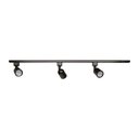 Ver imagem 4 de Kit Trilho 1 Metro C/ 3 Spot Taschibra Mr16 Gu10 3000k Preto