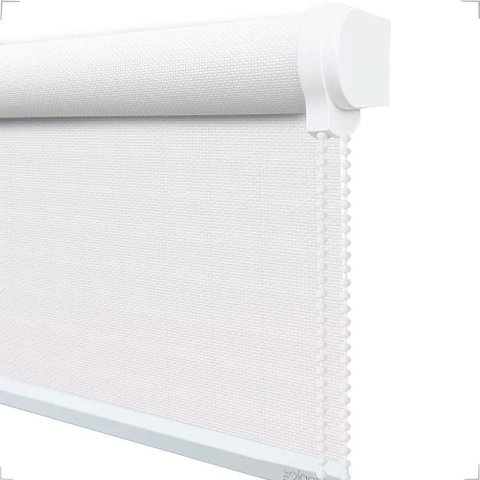Persiana Rolo Screen 3% Branco - 1,20m X 1,50m