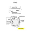 Ver imagem 3 de Banheira Hidromassagem Jacuzzi Paola G4 1,50mx50cm - 12 Jatos P1