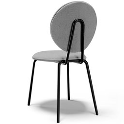 Kit 04 Cadeiras Para Sala de Jantar Cozinha Évora L02 Linho Cinza - Lyam Lyam Decor - 7