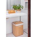 Ver imagem 4 de Cesto de Roupa Suja em Bambu com Tampa Banheiro e Lavanderia