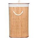 Ver imagem 3 de Cesto de Roupa Suja em Bambu com Tampa Banheiro e Lavanderia