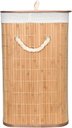 Ver imagem 3 de Cesto de Roupa Suja em Bambu com Tampa Banheiro e Lavanderia