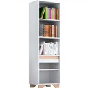 Ver imagem 1 de Rack com Painel 55" e Estante Mdp Branco com Siena