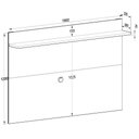 Ver imagem 4 de Rack com Painel 55" e Estante Mdp Branco com Siena
