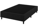 Ver imagem 1 de Base Box Casal 138x188 Suede Preto