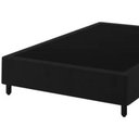 Ver imagem 2 de Base Box Casal 138x188 Suede Preto