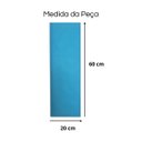 Ver imagem 2 de Cabeceira Estofada P/ Cama Queen com 8 Placas Suede 60cm:azul Bebe
