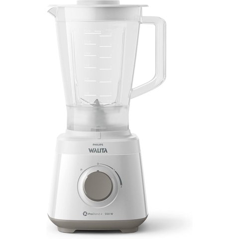 Liquidificador Daily Philips Walita, 2l, 550w-branco- 110v ou 220v - Ri2110/01:110v
