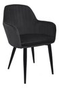 Ver imagem 6 de Kit 6 Cadeira Poltrona Vintage Eames em Tecido Veludo Preto