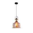 Ver imagem 1 de Pendente Moderno Âmbar Cozinha Gourmet Mesa Bancada Aparador