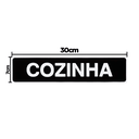 Ver imagem 2 de Combo 3 Placas De Sinalização Cozinha 30x7 Acesso - A-409 F9e