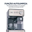 Ver imagem 4 de Kit Cafeteira Expresso Primalatte Inox Oster 18 Xícaras Cinza 220V