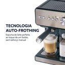 Ver imagem 7 de Kit Cafeteira Expresso Primalatte Inox Oster 18 Xícaras Cinza 220V
