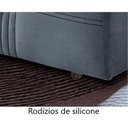 Ver imagem 2 de Sofá Retrátil E Reclinável 2,30m 4 Lugares Prata