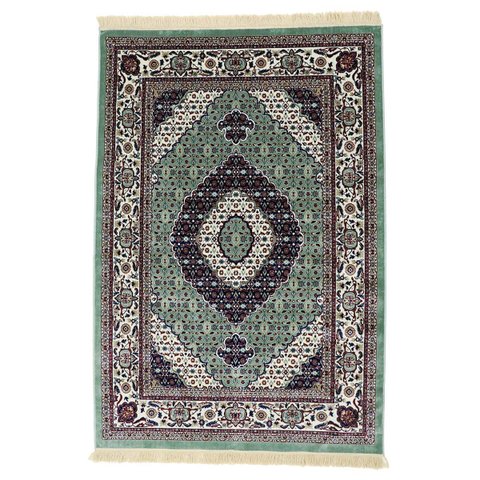 Passadeira Tipo Belga Persa Clássico Essence 04 Verde 0,66x2,20m