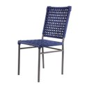 Ver imagem 1 de cadeira mona em corda náutica para cozinha I area externa I bar I Psicina Novidade  Destaque