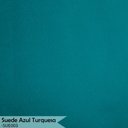 Ver imagem 7 de Kit 3 Poltronas Decorativa para Sala de Estar Cecília Suede Azul Turquesa - Montanaris Decor Md Mont