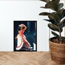 Ver imagem 1 de Quadro Maria Navalha - Umbanda 33x24cm:madeira Branca