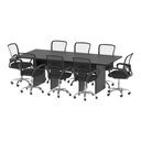 Ver imagem 1 de Mesa de Escritório Reunião 220cm Multimóveis Cr25336 Preto