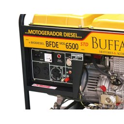 Motogerador Diesel Buffalo 5KVA Monofásico 115/230V Partida Elétrica Quadro STD 71047 - 2