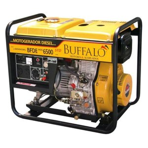 Motogerador Diesel Buffalo 5KVA Monofásico 115/230V Partida Elétrica Quadro STD 71047