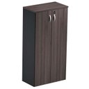 Ver imagem 1 de Armário Alto Fechado com 2 Portas 1,61×0,80×0,45 M London/preto Maranello