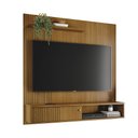 Ver imagem 1 de Painel Tv 65 Pol 161cm Bancada Suspensa para Sala Dorema Cumaru M20 - D’Rossi