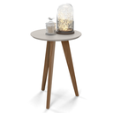 Ver imagem 1 de Mesinha Lateral Liv Cinza Eco Wood Matic