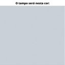 Ver imagem 2 de Mesa de Reunião Retangular 260 X 120 Cm Pé Tubular Pe25 em Mdp Cor Cinza Base Preta