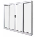 Ver imagem 1 de Janela de Alumínio 04 Folhas Classic Branca - 100x100