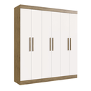 Ver imagem 1 de Guarda Roupa Casal 6 Portas 100% Mdf New Xangai