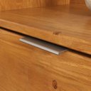 Ver imagem 5 de Mesa de Cabeceira Moderna para Quarto com Gaveta Madeira Cor Mel Lice Idimex