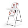 Cadeira de Alimentação Alta Fisher Price Chefs Chair Bb380 Estampada com Cinza - 3