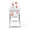Cadeira de Alimentação Alta Fisher Price Chefs Chair Bb380 Estampada com Cinza - 1