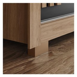 Guarda Roupa Casal Ambiente Aston Jequitibá Brilho Preto Hp Flex com Espelho - Henn - 10