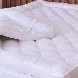 Pillow Top Casal 1000g Fibras Siliconadas Extra Macio 138x188cm Bf Colchões - 6