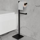 Ver imagem 3 de Papeleira Dupla de Piso - Eterna Black