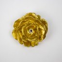 Ver imagem 2 de Porta Incenso Rosa Cigana 4 Cm Resina - Escolha a Cor:rosa Dourada