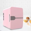 Ver mais imagens de Refrigerador com Função Quente e Frio Frigobar Portatil 4L Mini 12V Rosa Bivolt