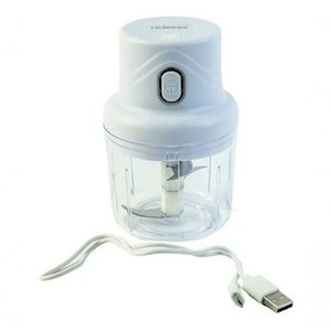 Mini Processador Moedor Elétrico Alho Cebola sem Fio Usb