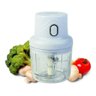 Mini Processador Moedor Elétrico Alho Cebola sem Fio Usb - 2