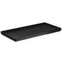 Ver imagem 1 de 24 Travessas Retangulares Servir Petiscos 37x13cm Comida Japonesa Preto Bandeja Decorativa Uno Coza