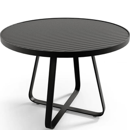 Jogo Conjunto de Mesa Ripada 1,00m e 4 Poltronas Jantar Corda Nautica - 3