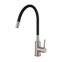 Ver imagem 2 de Torneira Misturador Monocomando para Cozinha - Aço Escovado com Mangueira Black Matte - Dp8205