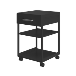 Gaveteiro para Escritório Estilo Industrial Gavetas Chamber - Preto - 2 Gaveteiro para Escritório Estilo Industrial Gavetas Chamber - Preto - 2