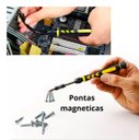 Ver imagem 5 de Kit Chave De Precisão Com 38 Peças Fenda Philips Torx Hex Pentalobe Ventosa Palheta Pinça Celular