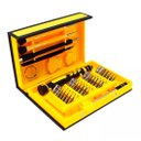 Ver imagem 1 de Kit Chave De Precisão Com 38 Peças Fenda Philips Torx Hex Pentalobe Ventosa Palheta Pinça Celular
