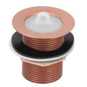 Ver imagem 1 de Válvula/Ralo Tanque Pia E Cuba Metal Rose 1.1/4''